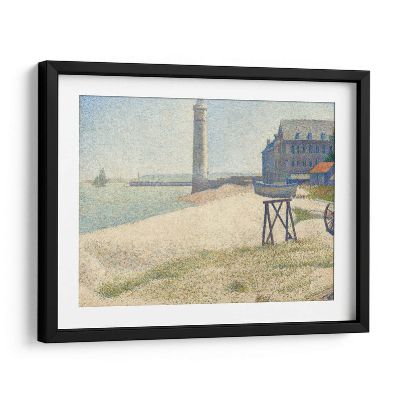El faro en Honfleur - Georges Seurat | Cuadro decorativo de Canvas Lab