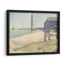 El faro en Honfleur - Georges Seurat | Cuadro decorativo de Canvas Lab