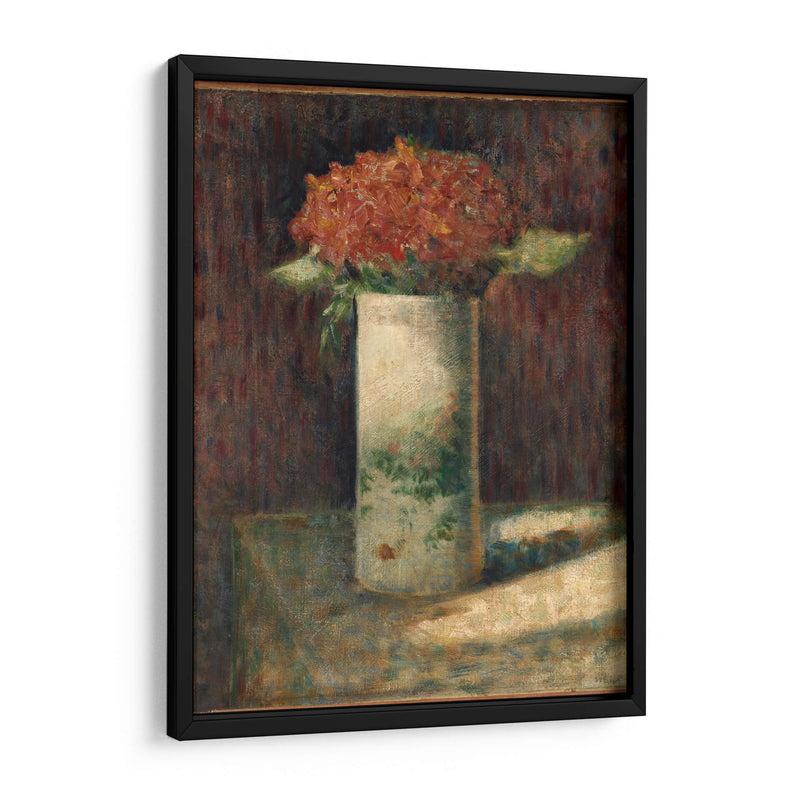 Jarrón de flores - Georges Seurat | Cuadro decorativo de Canvas Lab