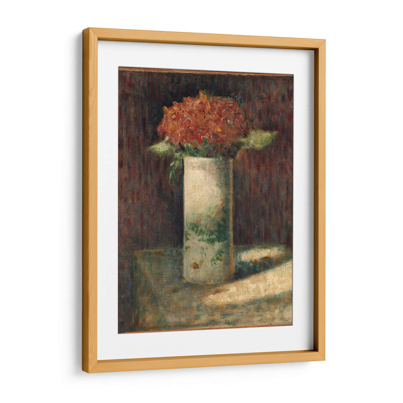 Jarrón de flores - Georges Seurat | Cuadro decorativo de Canvas Lab