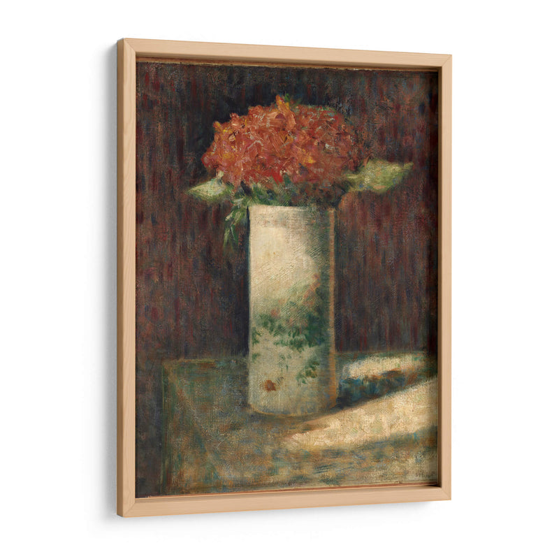 Jarrón de flores - Georges Seurat | Cuadro decorativo de Canvas Lab