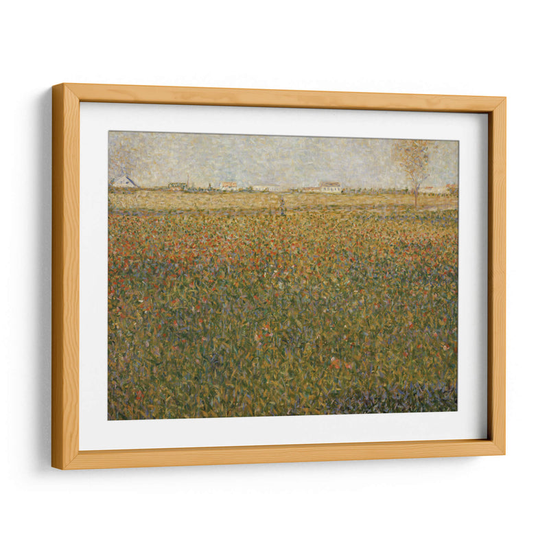 La Luzerne, Saint-Denis - Georges Seurat | Cuadro decorativo de Canvas Lab