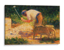 El picapedrero - Georges Seurat | Cuadro decorativo de Canvas Lab