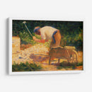 El picapedrero - Georges Seurat | Cuadro decorativo de Canvas Lab
