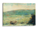 Paisaje en Saint-Ouen - Georges Seurat | Cuadro decorativo de Canvas Lab