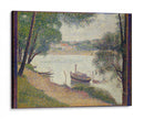 Tiempo gris, Grande Jatte - Georges Seurat | Cuadro decorativo de Canvas Lab
