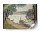 Tiempo gris, Grande Jatte - Georges Seurat | Cuadro decorativo de Canvas Lab