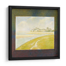 Vista de Le Crotoy desde aguas arriba - Georges Seurat | Cuadro decorativo de Canvas Lab