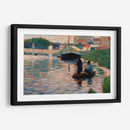 Vista del Sena - Georges Seurat | Cuadro decorativo de Canvas Lab