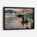 Vista del Sena - Georges Seurat | Cuadro decorativo de Canvas Lab