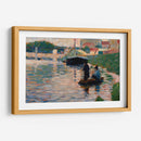 Vista del Sena - Georges Seurat | Cuadro decorativo de Canvas Lab