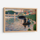 Vista del Sena - Georges Seurat | Cuadro decorativo de Canvas Lab