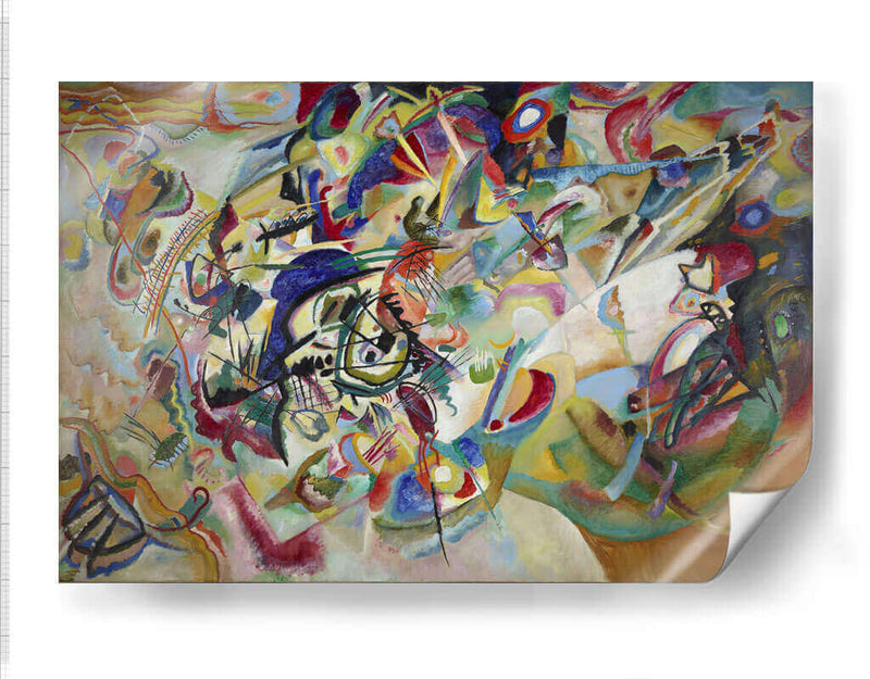 Composición VII - Wassily Kandinsky | Cuadro decorativo de Canvas Lab