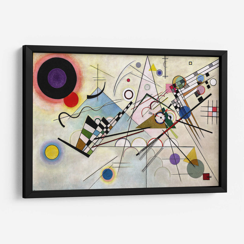 Composición VIII - Wassily Kandinsky | Cuadro decorativo de Canvas Lab