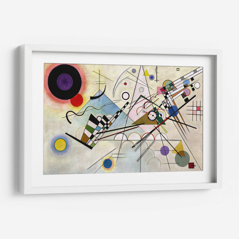 Composición VIII - Wassily Kandinsky | Cuadro decorativo de Canvas Lab