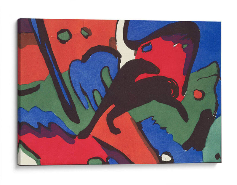 El jinete azul - Wassily Kandinsky | Cuadro decorativo de Canvas Lab