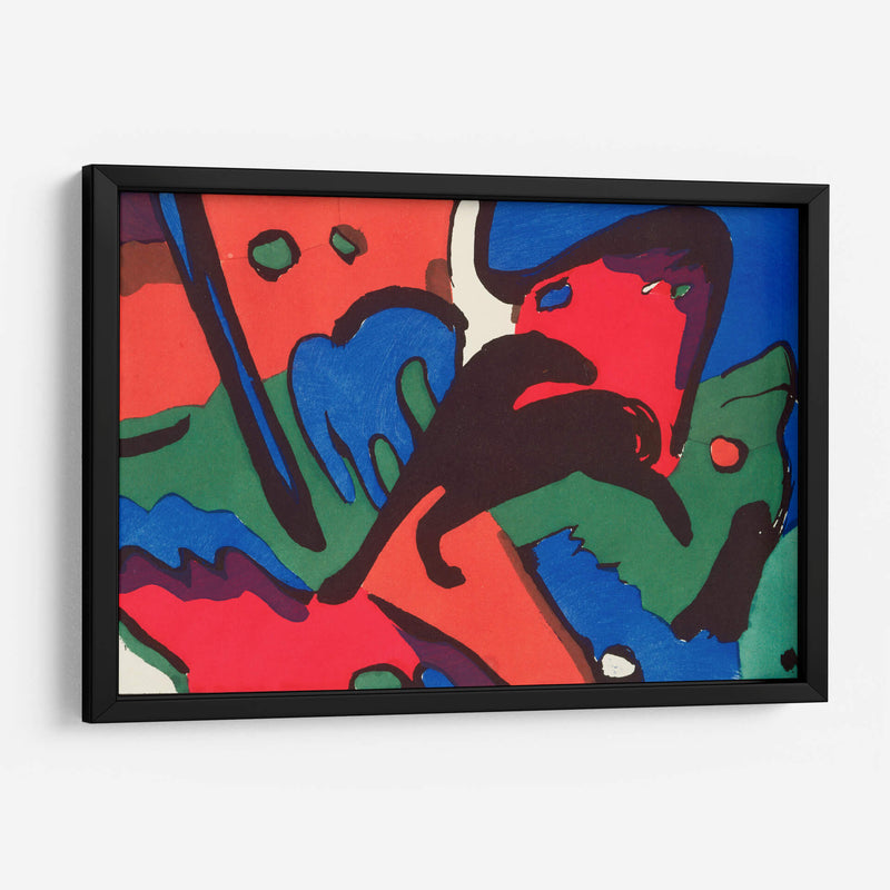 El jinete azul - Wassily Kandinsky | Cuadro decorativo de Canvas Lab