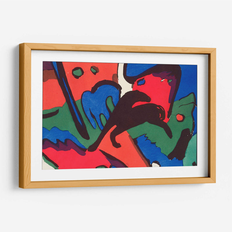 El jinete azul - Wassily Kandinsky | Cuadro decorativo de Canvas Lab