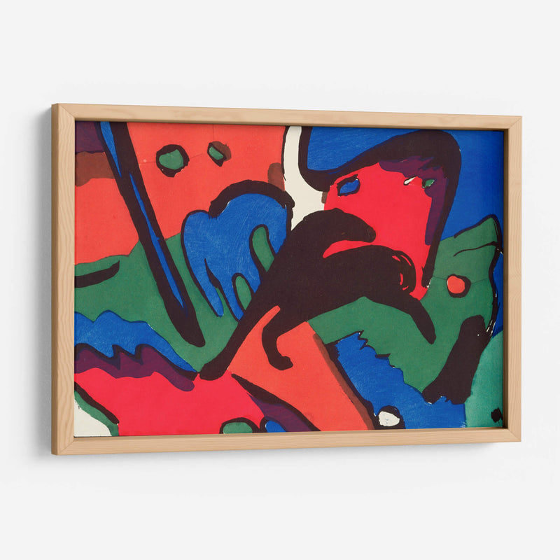 El jinete azul - Wassily Kandinsky | Cuadro decorativo de Canvas Lab