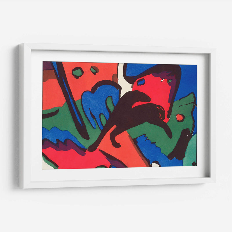 El jinete azul - Wassily Kandinsky | Cuadro decorativo de Canvas Lab