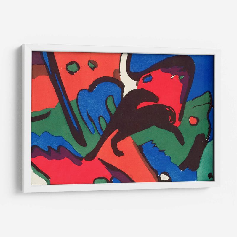 El jinete azul - Wassily Kandinsky | Cuadro decorativo de Canvas Lab