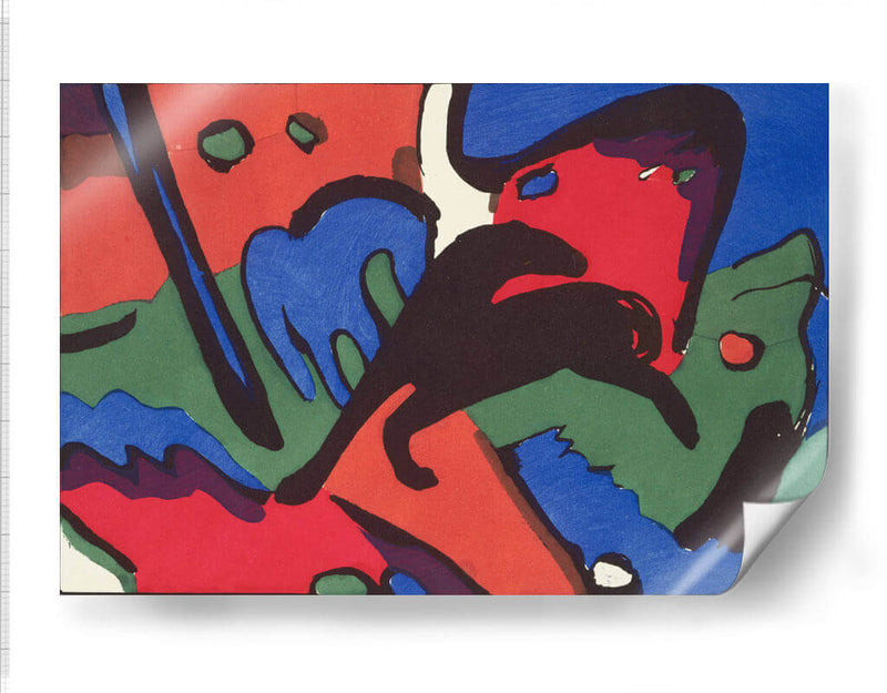 El jinete azul - Wassily Kandinsky | Cuadro decorativo de Canvas Lab