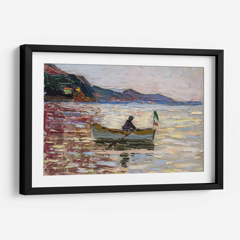 Rapallo - Barco en el mar - Wassily Kandinsky | Cuadro decorativo de Canvas Lab