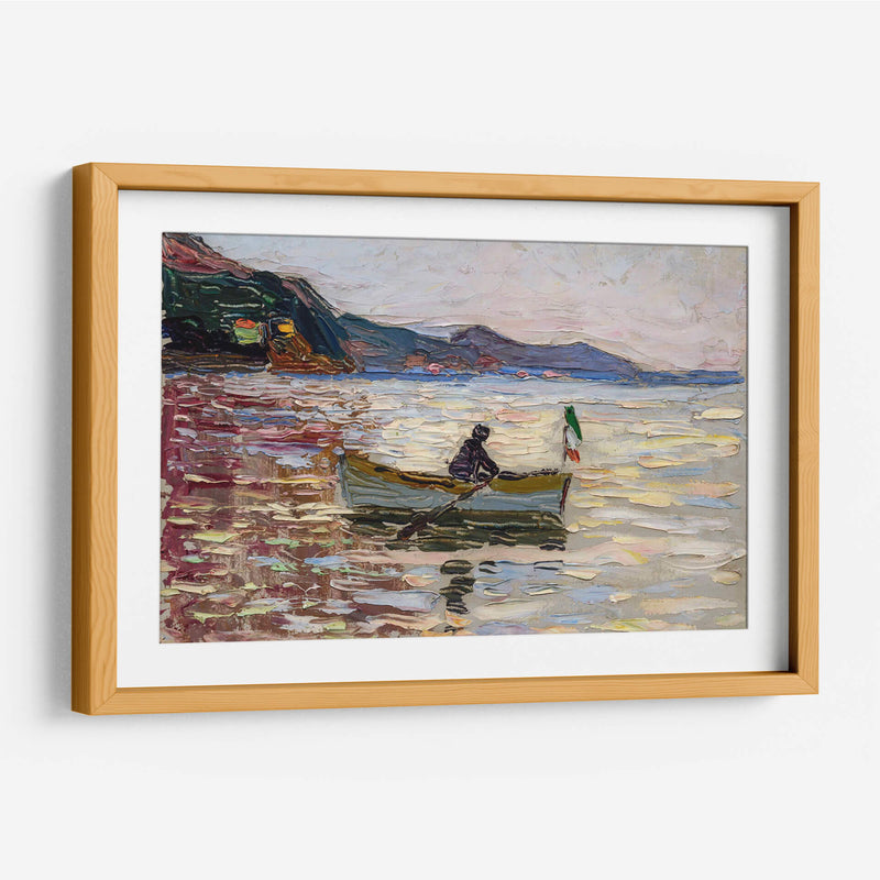 Rapallo - Barco en el mar - Wassily Kandinsky | Cuadro decorativo de Canvas Lab