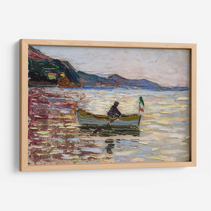 Rapallo - Barco en el mar - Wassily Kandinsky | Cuadro decorativo de Canvas Lab