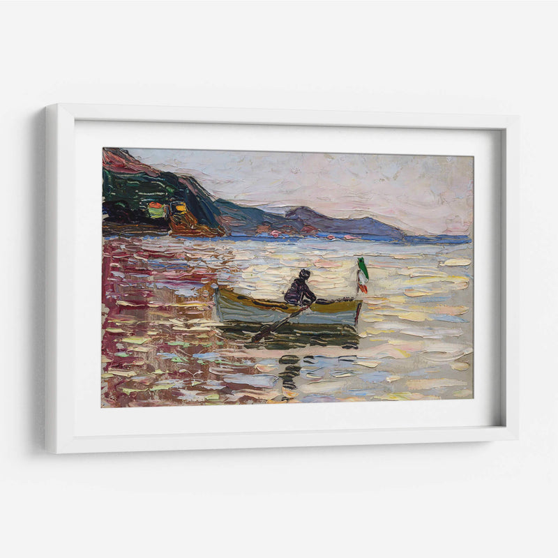 Rapallo - Barco en el mar - Wassily Kandinsky | Cuadro decorativo de Canvas Lab