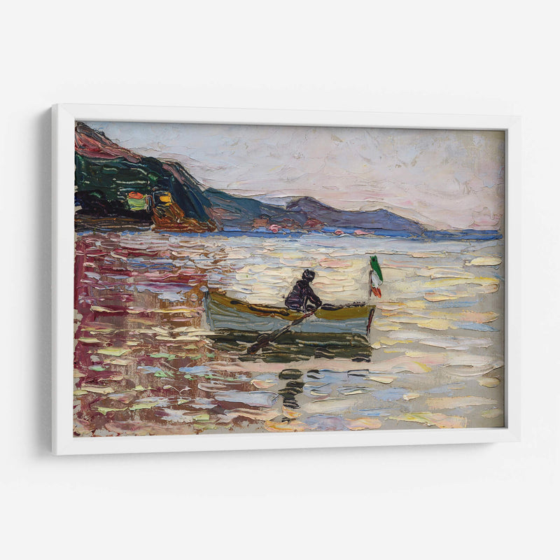 Rapallo - Barco en el mar - Wassily Kandinsky | Cuadro decorativo de Canvas Lab