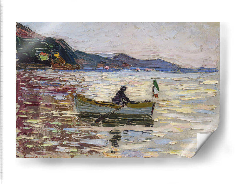 Rapallo - Barco en el mar - Wassily Kandinsky | Cuadro decorativo de Canvas Lab