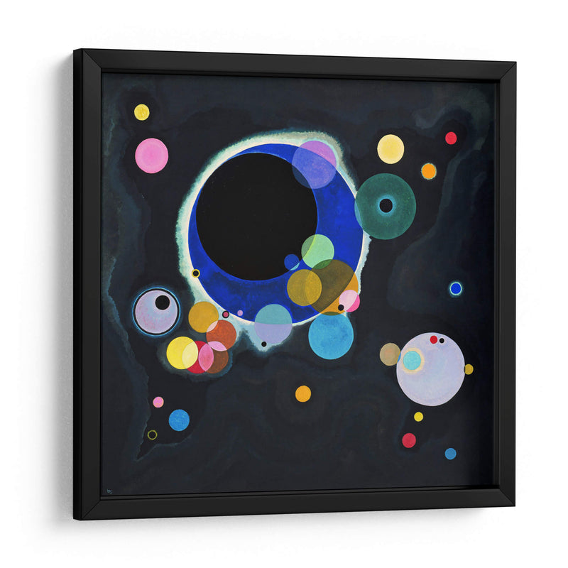 Varios círculos - Wassily Kandinsky | Cuadro decorativo de Canvas Lab