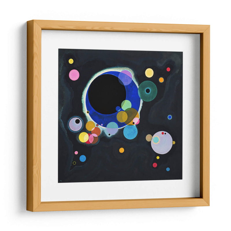 Varios círculos - Wassily Kandinsky | Cuadro decorativo de Canvas Lab