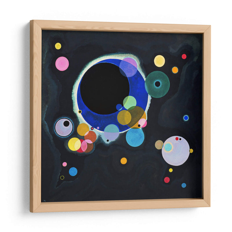 Varios círculos - Wassily Kandinsky | Cuadro decorativo de Canvas Lab