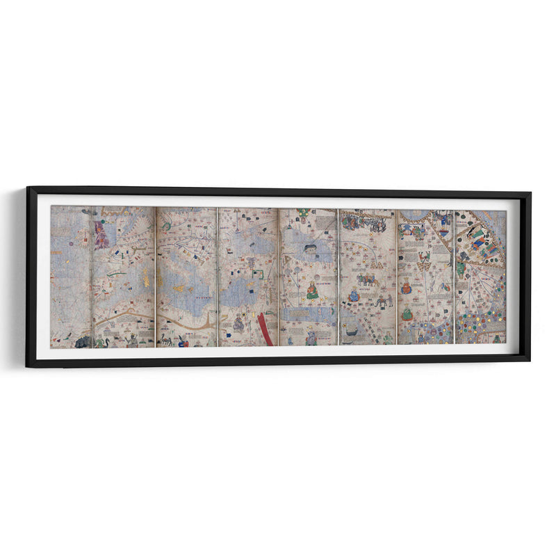 Atlas de Cataluña - 1375 | Cuadro decorativo de Canvas Lab