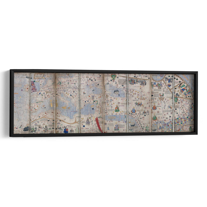 Atlas de Cataluña - 1375 | Cuadro decorativo de Canvas Lab