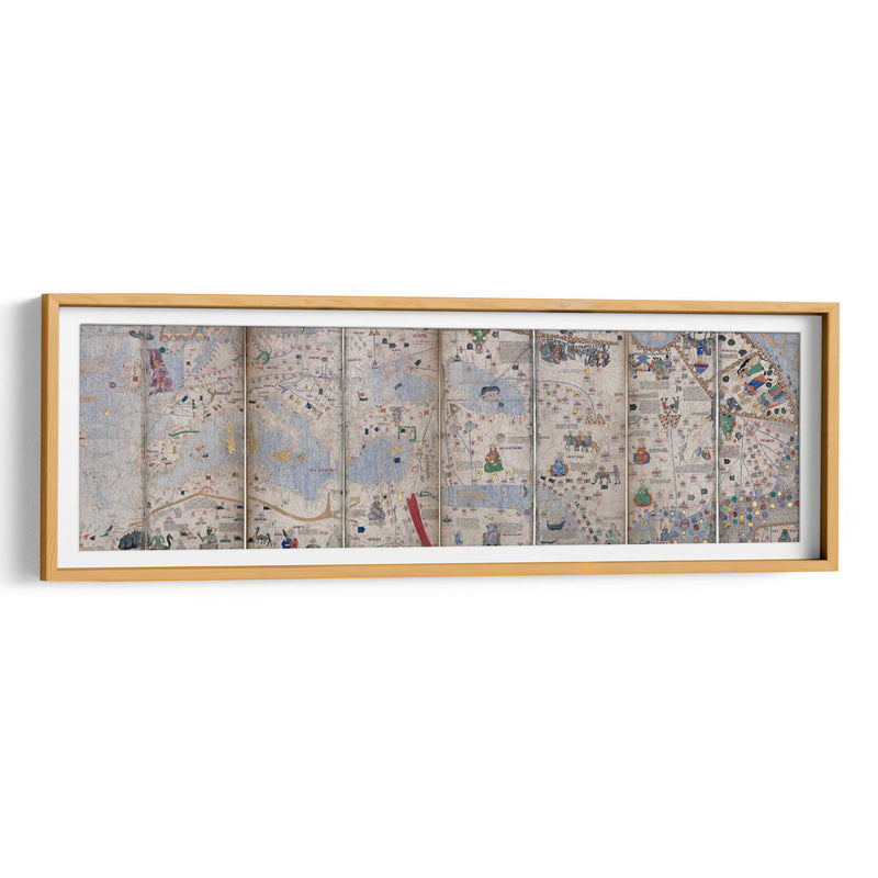 Atlas de Cataluña - 1375 | Cuadro decorativo de Canvas Lab