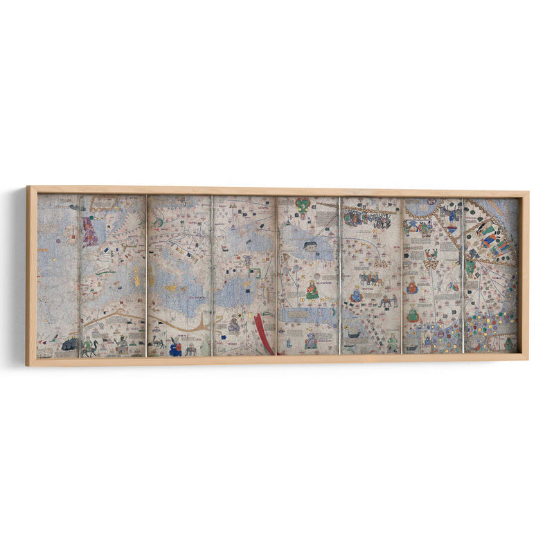 Atlas de Cataluña - 1375 | Cuadro decorativo de Canvas Lab