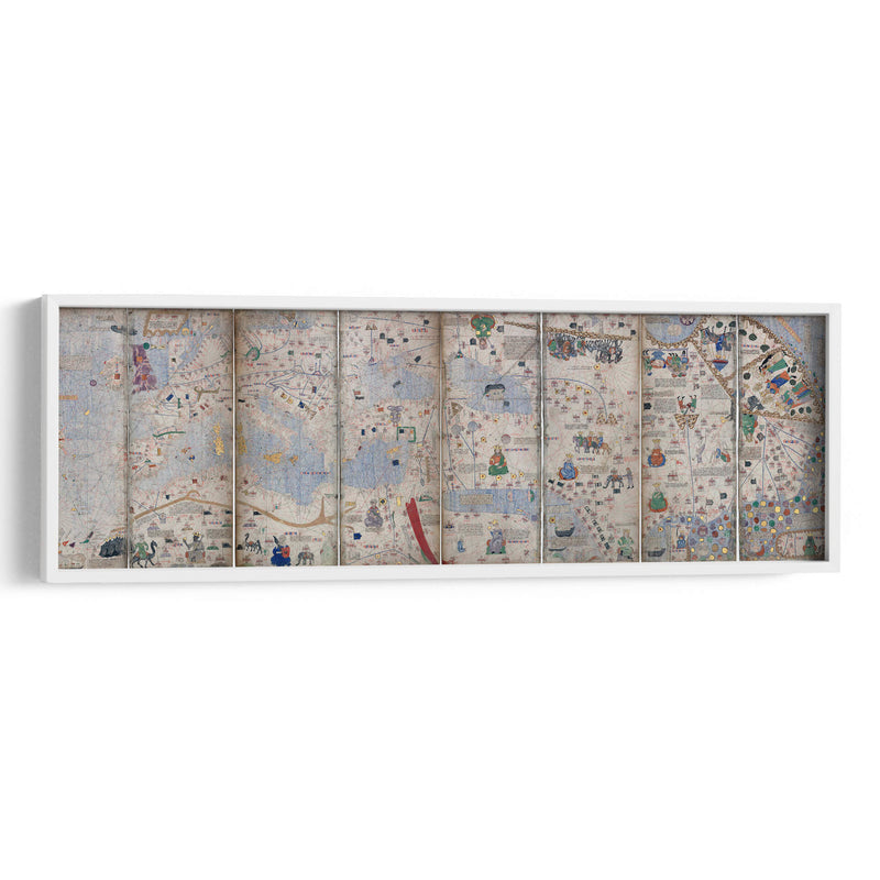 Atlas de Cataluña - 1375 | Cuadro decorativo de Canvas Lab