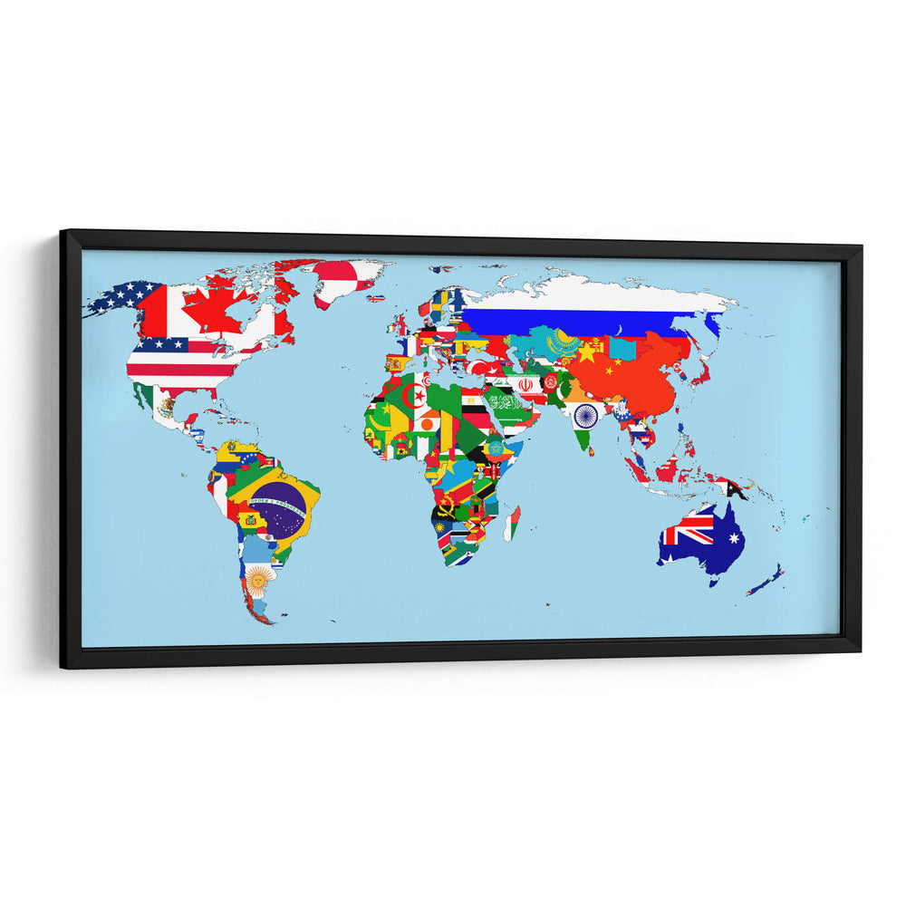 Banderas del mundo | Cuadro decorativo de Canvas Lab