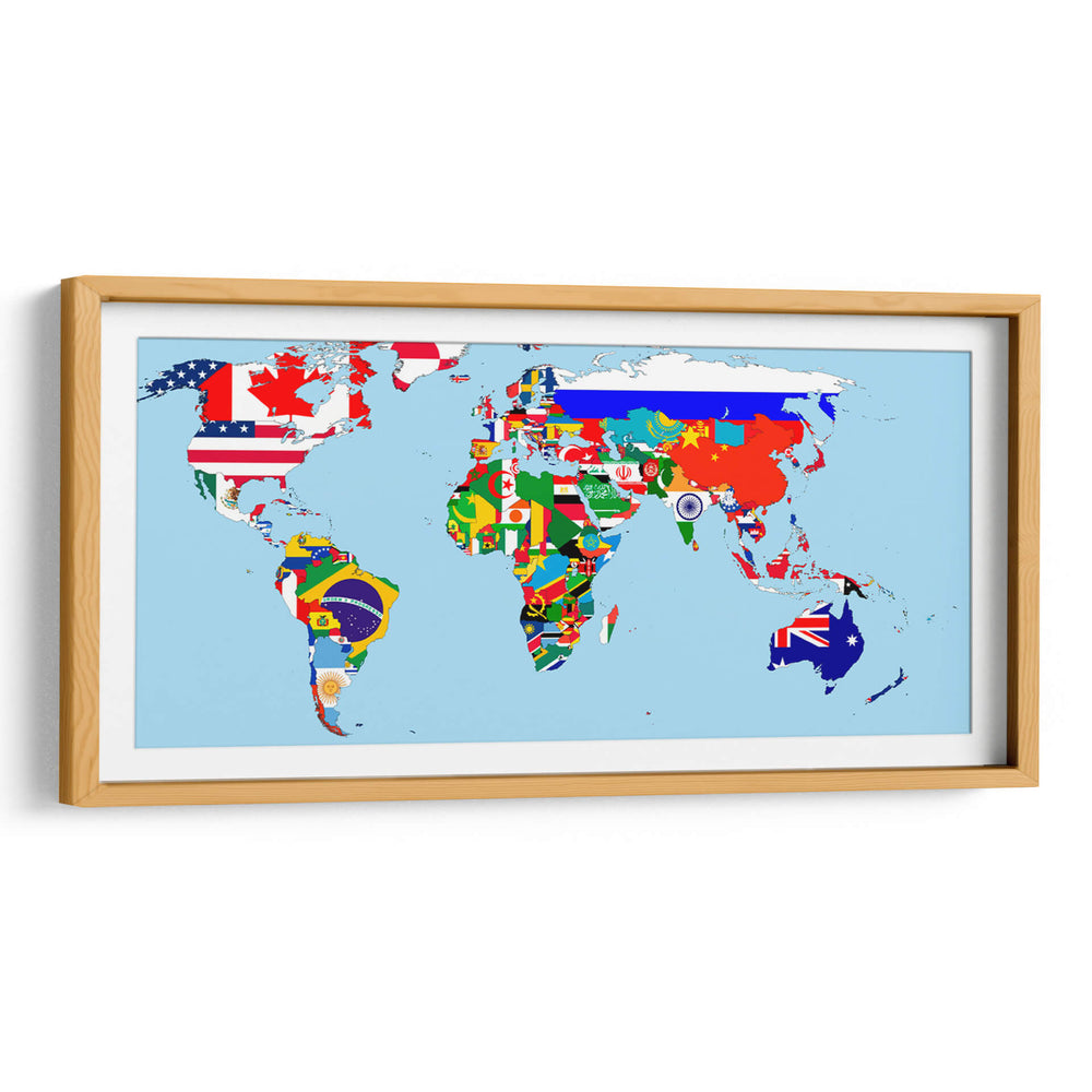 Banderas del mundo | Cuadro decorativo de Canvas Lab