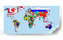 Banderas del mundo | Cuadro decorativo de Canvas Lab