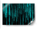 Binario Matrix | Cuadro decorativo de Canvas Lab