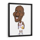 Caricatura de Michael | Cuadro decorativo de Canvas Lab