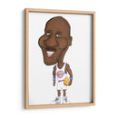 Caricatura de Michael | Cuadro decorativo de Canvas Lab