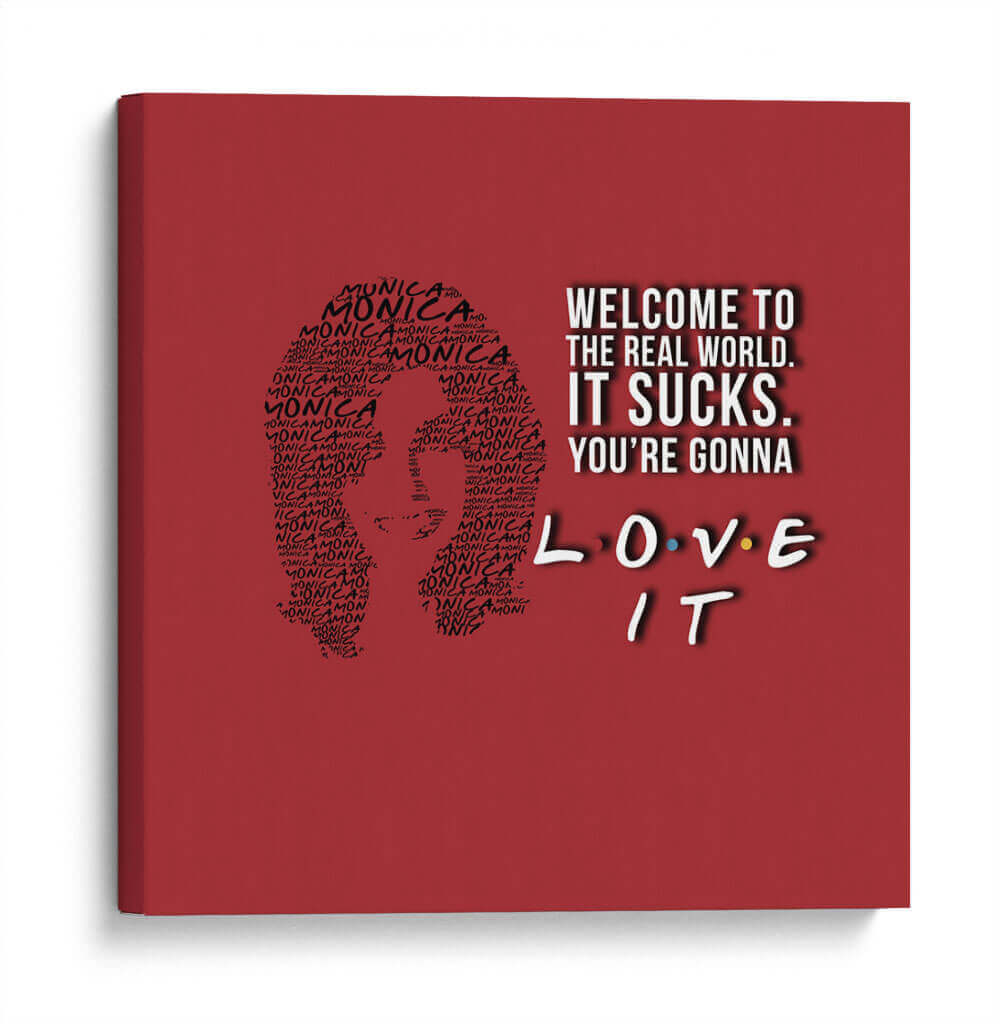 Monica quote | Cuadro decorativo de Canvas Lab
