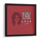 Monica quote | Cuadro decorativo de Canvas Lab