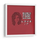 Monica quote | Cuadro decorativo de Canvas Lab