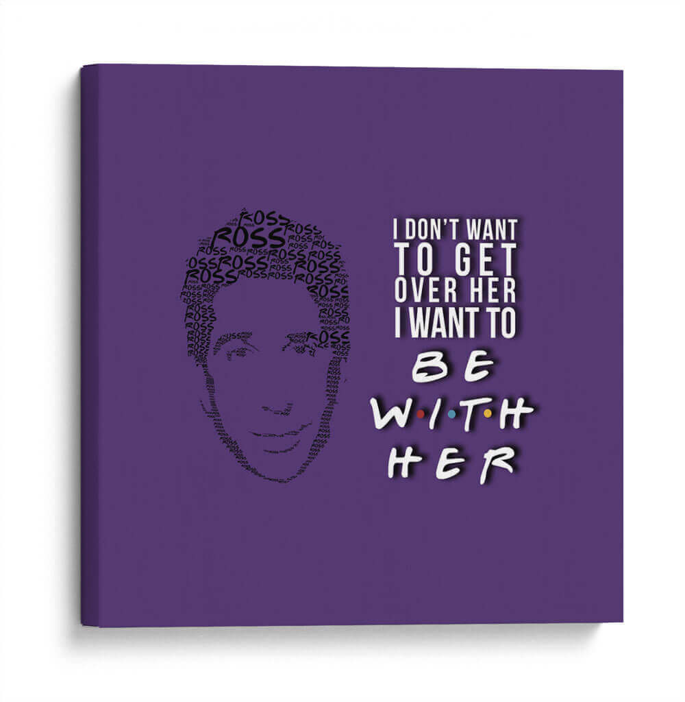 Ross quote | Cuadro decorativo de Canvas Lab